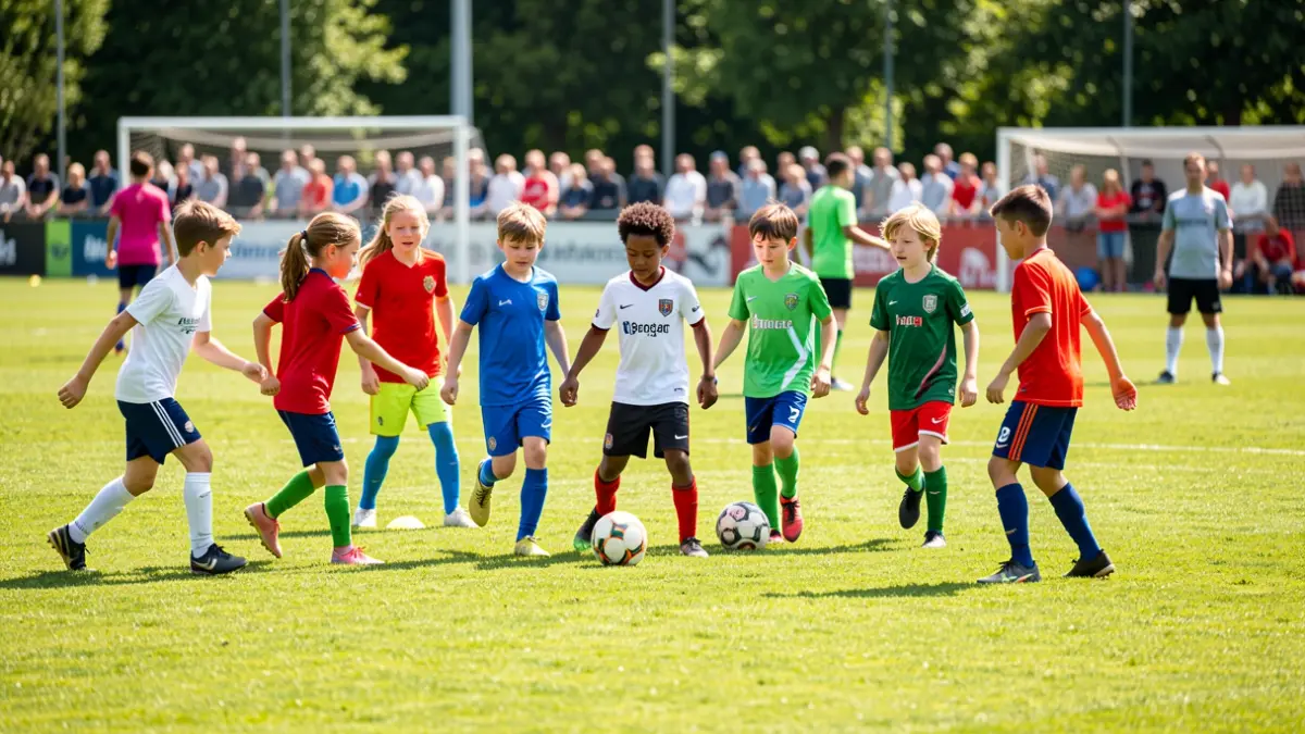 Voetbalkamp voor kinderen en jongeren in Aartselaar.