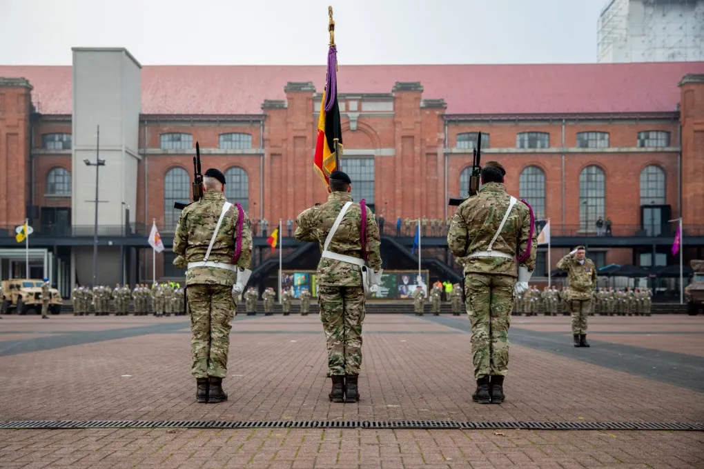 150 kandidaat-militairen vieren einde basisopleiding in Heusden-Zolder