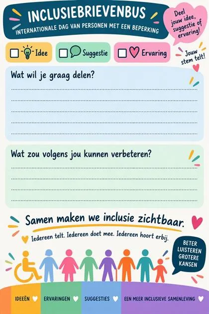 Bekkevoort zet inclusie in de kijker met speciale brievenbus