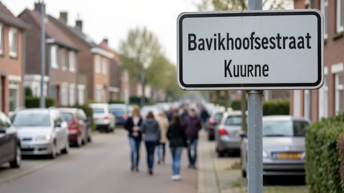 Generic image: with a blurred background of a quiet residential street.