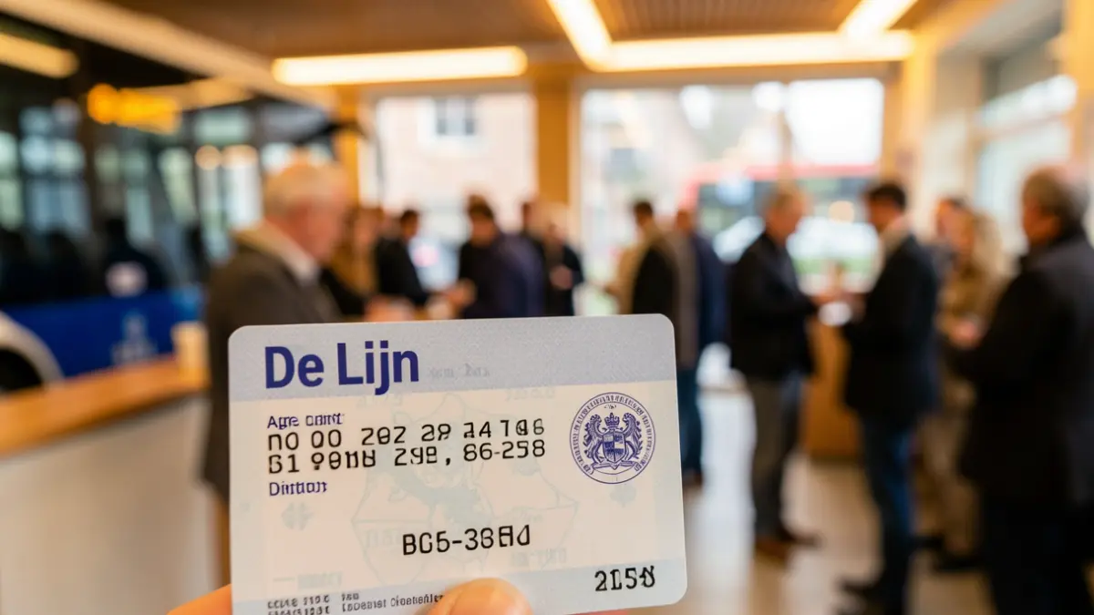 Generieke afbeelding: met een subtiele overheidsstempel. De achtergrond is wazig en suggereert een gemeentekantoor of een openbaar vervoerspunt.