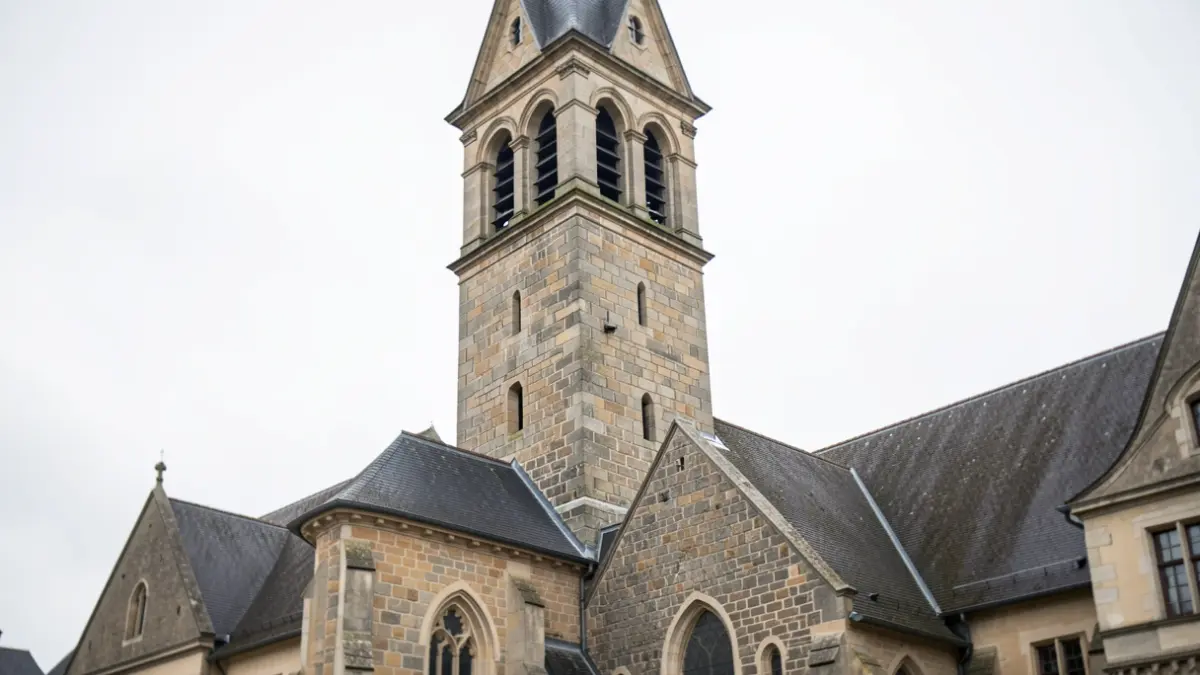 Generic image of a historic church facade with a bell tower containing a time capsule.